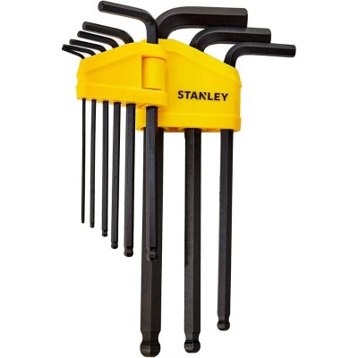 Zestaw kluczy imbusowych 1,5-10mm Stanley 0-69-256 9szt