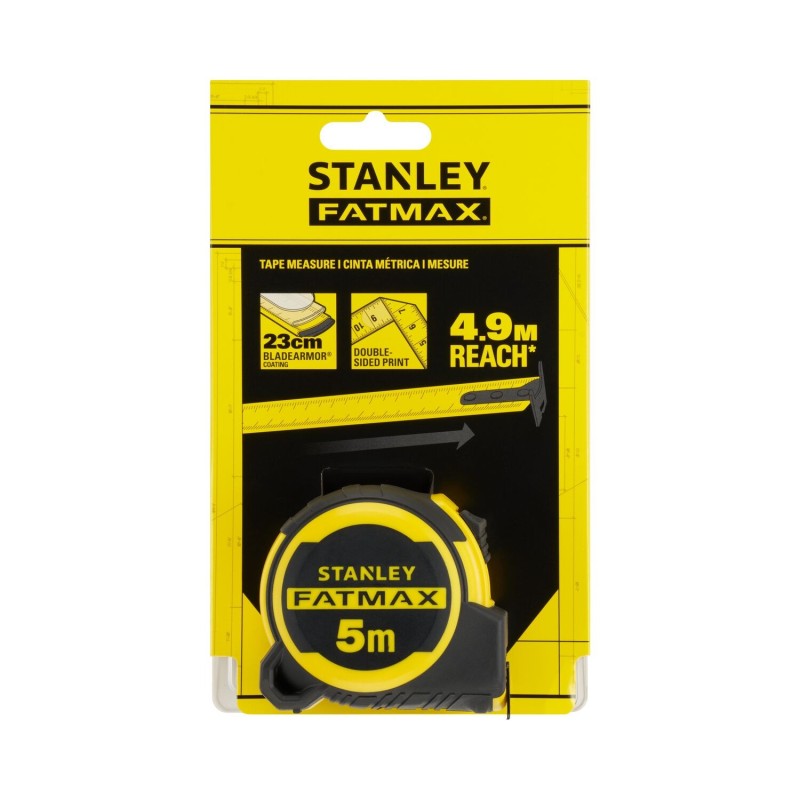Miara zwijana metalowa 5m Stanley