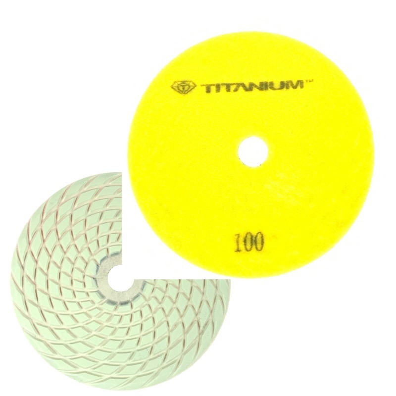 Nakładka polerska diamentowa na mokro 150 mm gr. 100 Tornado PAD