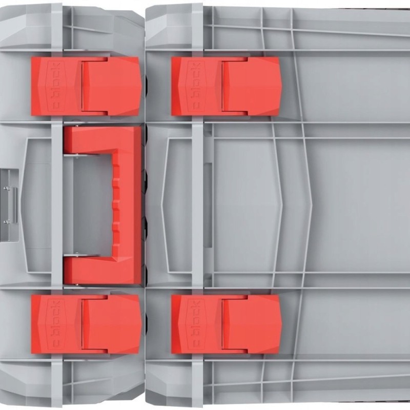 Zestaw skrzyń narzędziowych na kółka 450x380x800mm c-block pro Kistenberg KXCS454080-4C
