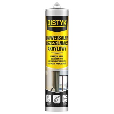 Uniwersalny uszczelniacz akrylowy 280ml Den Braven Distyk 201021DPL