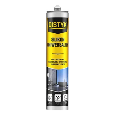 Uniwersalny uszczelniacz akrylowy 280ml Den Braven Distyk 201021DPL