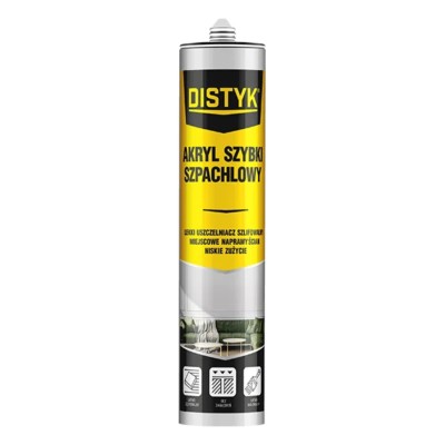 Uniwersalny uszczelniacz akrylowy 280ml Den Braven Distyk 201021DPL