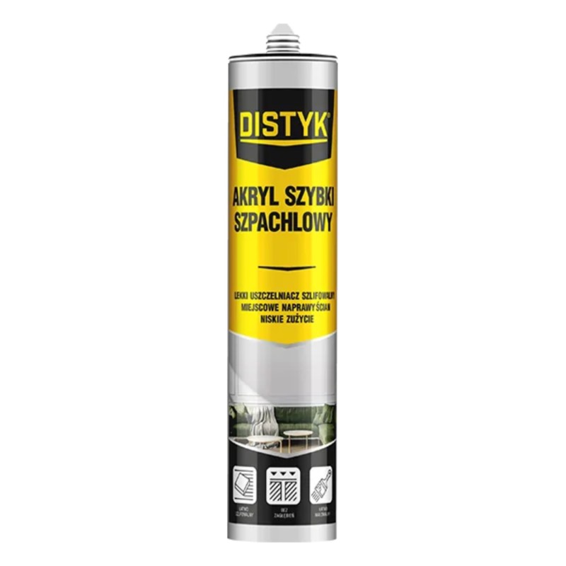 Uniwersalny uszczelniacz akrylowy 280ml Den Braven Distyk 201021DPL
