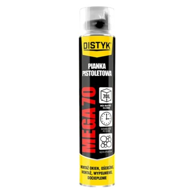 Piana pistoletowa niskoprężna Mega 870ml Distyk 40221MGDPL
