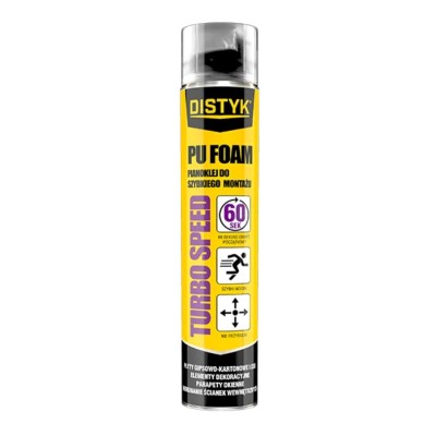 Klej pistoletowy PU szybkoschnący Turbo Speed 60S 750ml Distyk 40302DPL