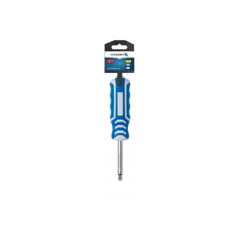 Pokrętło wkrętak do nasadek 1/4" 150mm Hoegert HT1S203