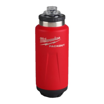 Kubek termiczny czerwony z pokrywką 1065ml Milwaukee