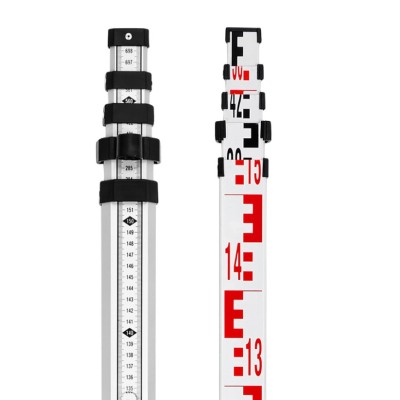 Łata geodezyjna teleskopowa 5m Nivel System TS-50