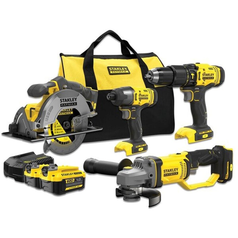 Zestaw elektronarzędzi 4-narzędzia 18V  Stanley Fatmax SFMCK469M2-QW