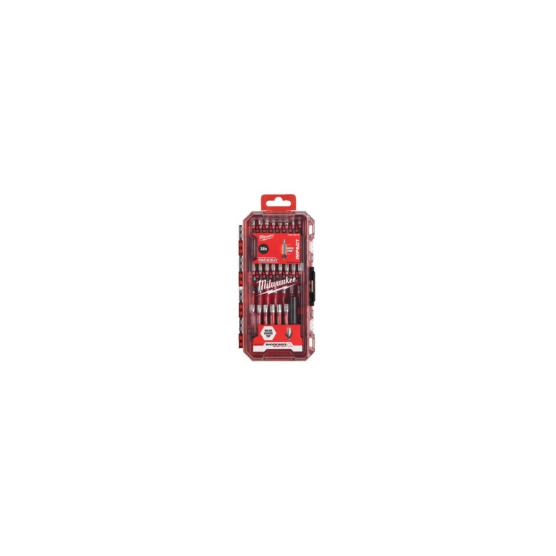 Zestaw bitów udarowych Milwaukee Shockwave Impact Duty 38szt
