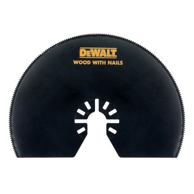 Półokrągły brzeszczot do multinarzędzia DeWalt DT20708-QZ