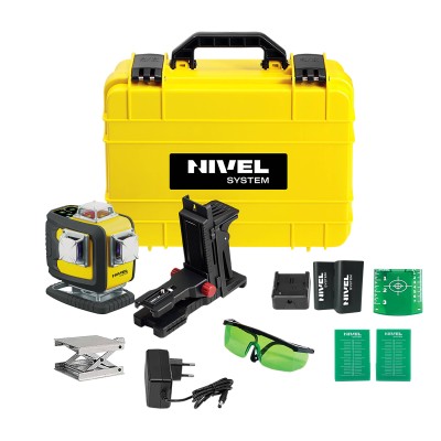 Laser zielony 4-płaszczyznowy Nivel System CL4D-G
