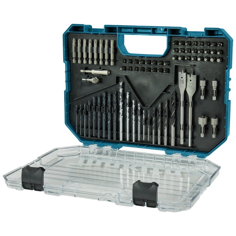 Zestaw wierteł i bitów, 75 szt MAKITA E-15126