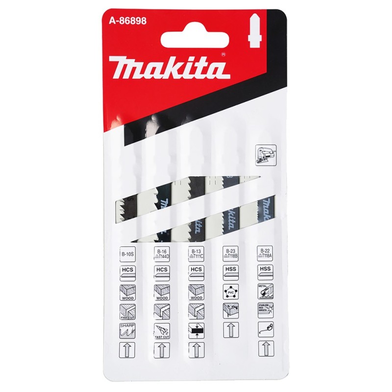 Zestaw brzeszczotów do wyrzynarki MAKITA A-86898