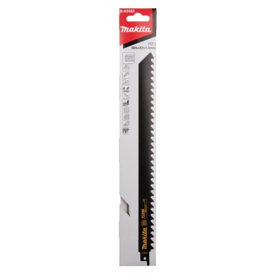 Brzeszczot do piły szablastej, 305 x 1,5 mm MAKITA B-63585