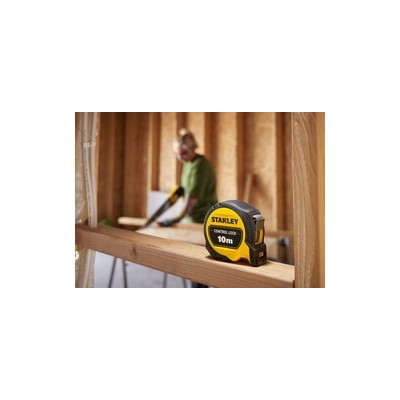Miara zwijana taśma miernicza CONTROL-LOCK 10M 25MM STANLEY  STHT37233-0