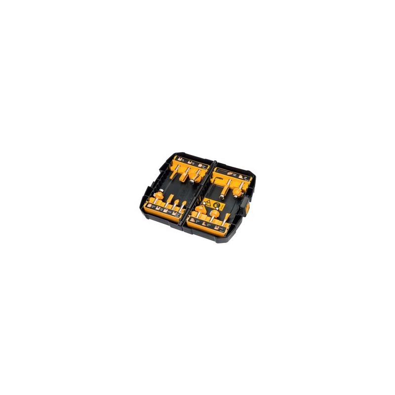 Zestaw frezów 12 Elementów DEWALT DT90016-QZ
