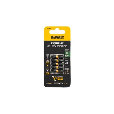 Końcówka BIT T30/25mm 5szt EXTREME IMPACT DEWALT DT7384T-QZ