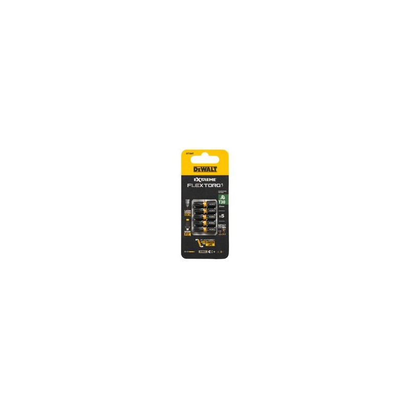 Końcówka BIT T30/25mm 5szt EXTREME IMPACT DEWALT DT7384T-QZ