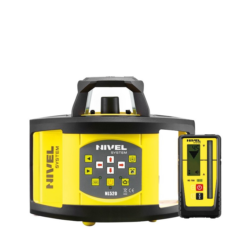 Niwelator laserowy obrotowy z czujnikiem Nivel System NL500 DIGITAL