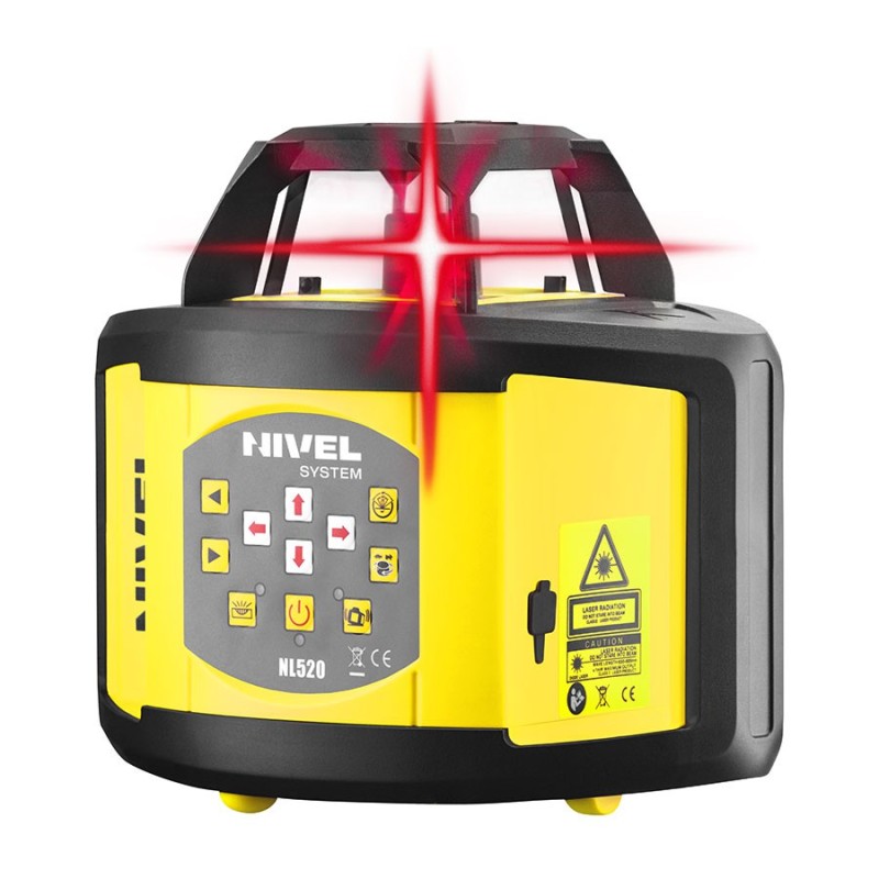Niwelator laserowy obrotowy z czujnikiem Nivel System NL500 DIGITAL