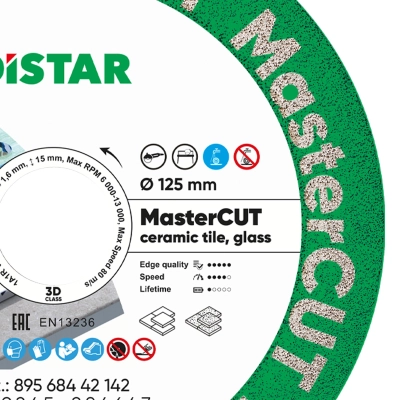 copy of Tarcza diamentowa 125 22,3H 1A1R Distar PERFECT