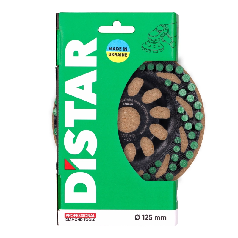 copy of Tarcza diamentowa 125mm/22,23mm 1A1RSS/C3-H Rapid Distar