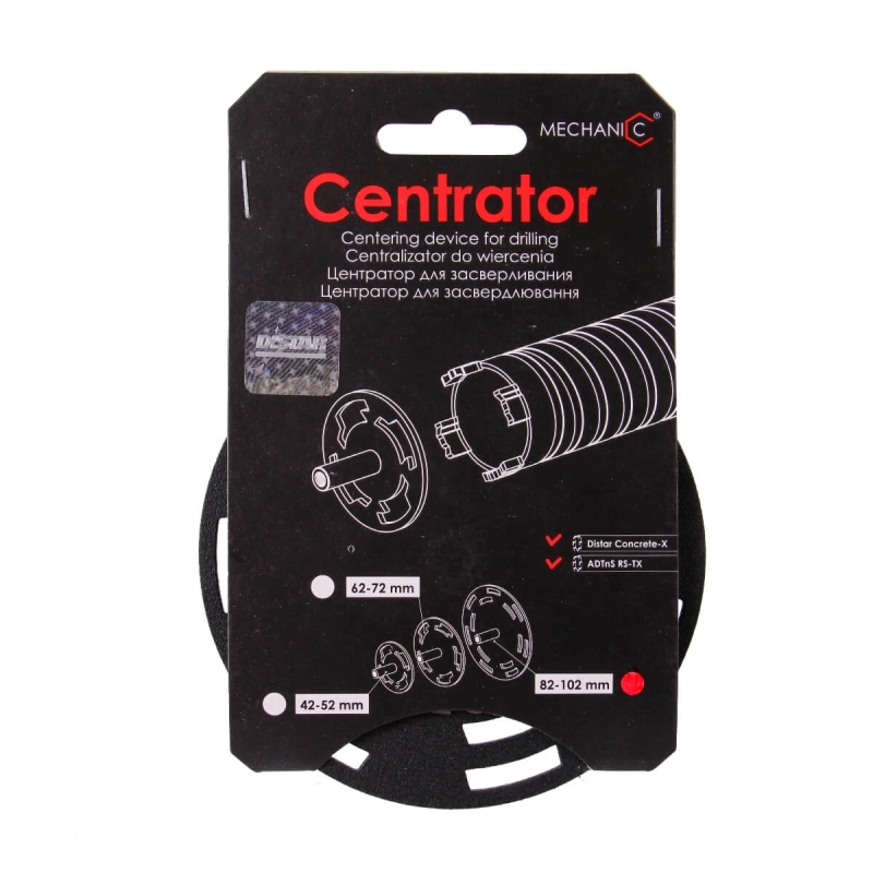 Centrator nakładka centrująca RS/RM-TX 82/102 Distar