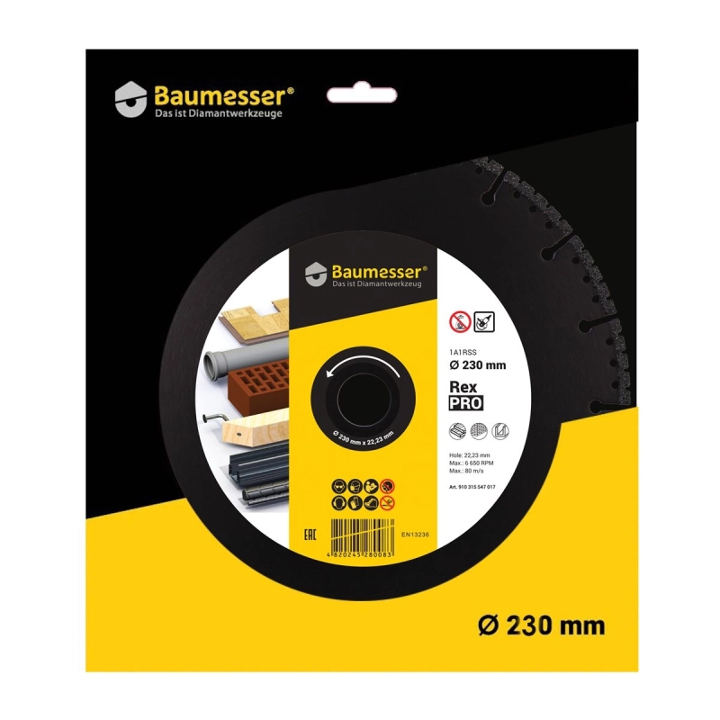 copy of copy of Tarcza diamentowa 125mm/22,23mm 1A1RSS/C3-H Rapid Distar
