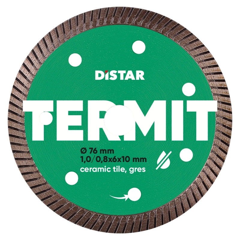 Tarcza diamentowa tnąca 76x10 Termit Distar 11139053030