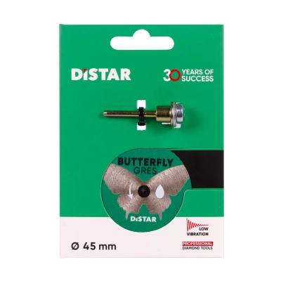Tarcza diamentowa do cięcia gresu i ceramiki 45mm DISTAR BUTTERFLY