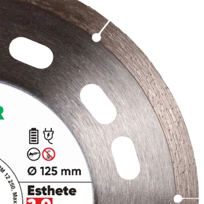 Tarcza diamentowa do cięcia gresu i ceramiki 125mm DISTAR ESTHETE 2,0