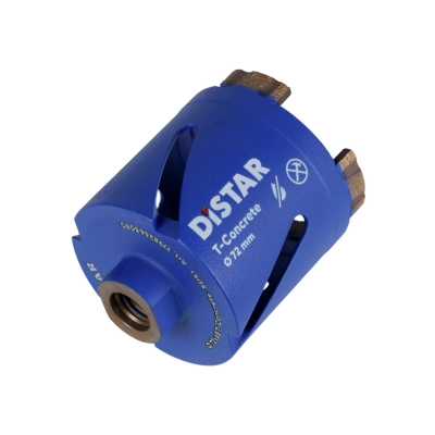 Wiertło diamentowe do betonu i cegły 72mm  DISTAR T-Concrete