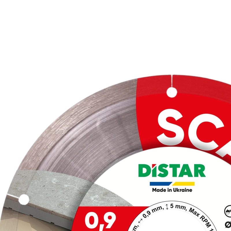 Tarcza diamentowa do cięcia gresu i ceramiki 101,6mm DISTAR SCALPEL