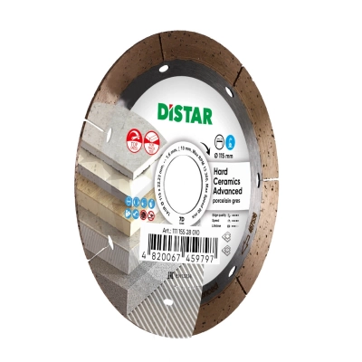 Tarcza diamentowa do cięcia gresu i ceramiki 115mm DISTAR Hard ceramics Advanced