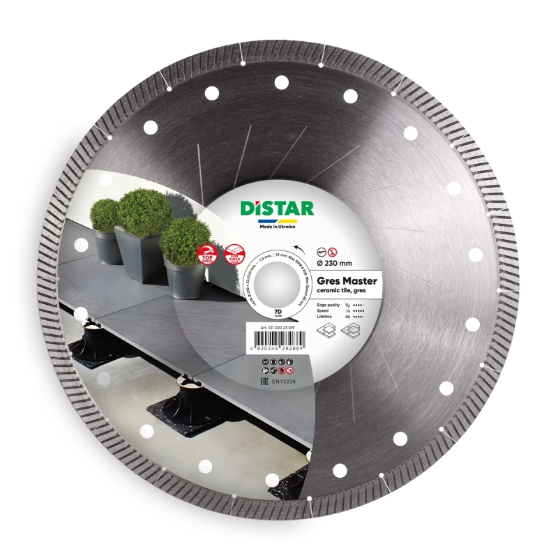Tarcza diamentowa do cięcia gresu i ceramiki 230mm DISTAR Gres Master