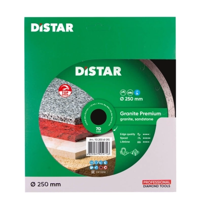 Tarcza diamentowa do granitu 250mm DISTAR Granite Premium
