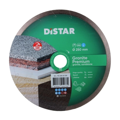 Tarcza diamentowa do granitu 250mm DISTAR Granite Premium