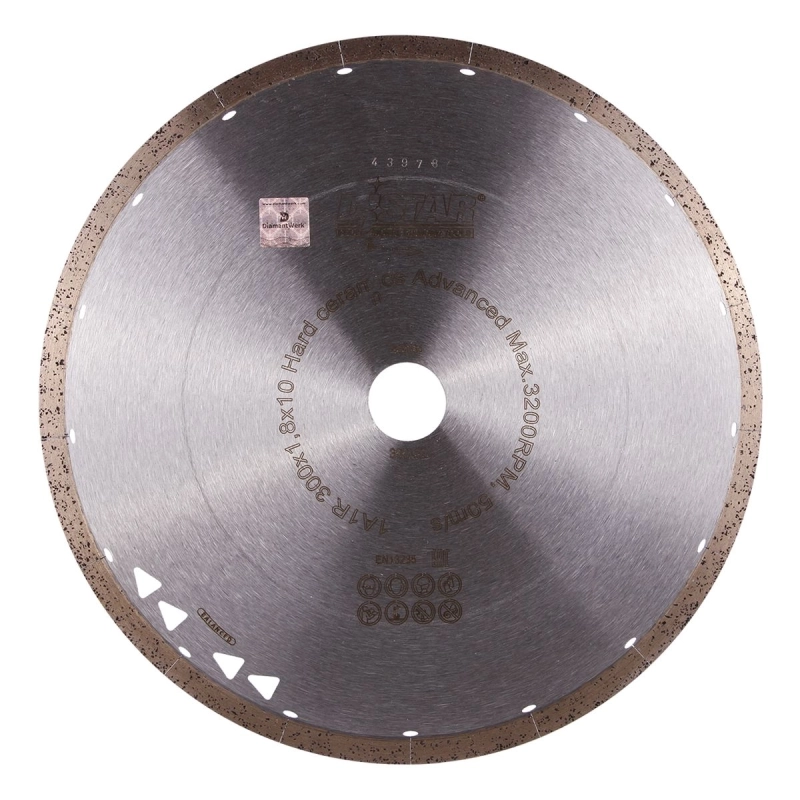 Tarcza diamentowa do ceramiki gresu 300mm DISTAR Hard ceramics Advanced
