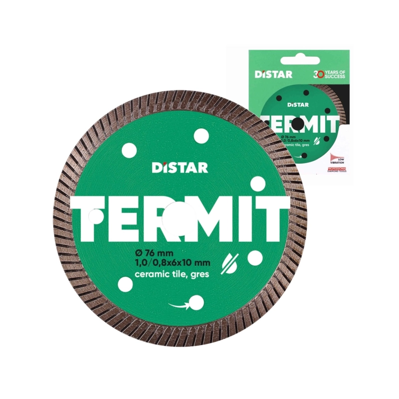 Tarcza diamentowa do ceramiki 75 mm DISTAR TERMIT