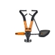 SZELKI DO KOSY UPRZĄŻ + PAS BIODROWY Zestaw FS ADVANCE X-FLEX STIHL