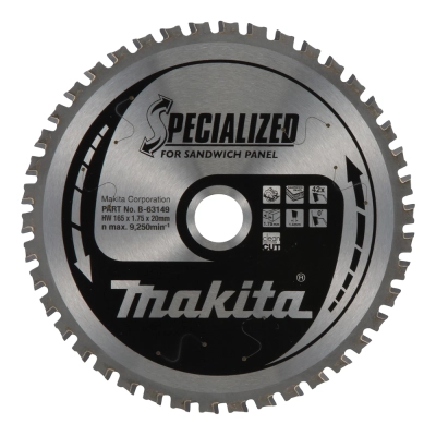Tarcza tnąca 165x20x42Z SPECIALIZED MAKITA