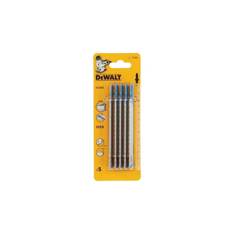 Brzeszczoty ze stali szybkotnącej HSS do metalu DEWALT