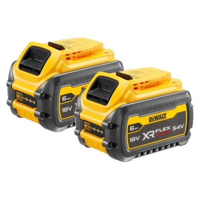 Zestaw zasilający 2x54V 6Ah DeWalt FlexVolt DCB546T2