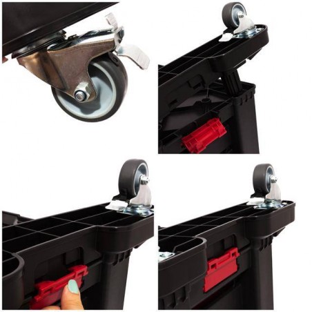 SZAFKA NA NARZĘDZIA  REGAŁ 6 SZUFLAD KETER TOOL CHEST SET