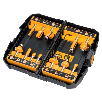 Zestaw frezów 12 Elementów DEWALT DT90016-QZ
