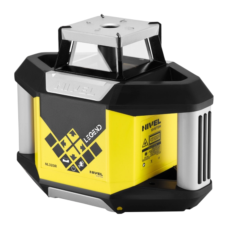 Niwelator laserowy obrotowy 1x360° wiązka czerwona z czujnikiem Nivel System NL320R DIGITAL