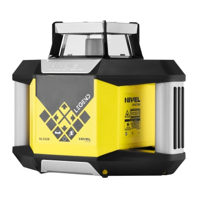 Niwelator laserowy obrotowy 1x360° wiązka czerwona z czujnikiem Nivel System NL320R DIGITAL