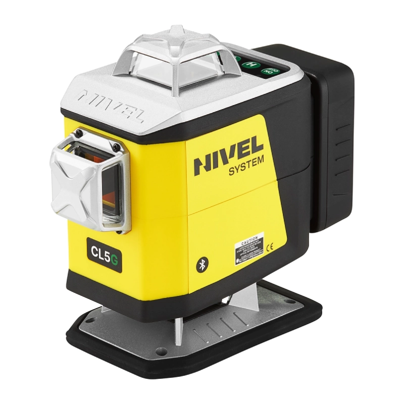 Laser krzyżowy zielony 4x360° bluetooth Nivel System CL5G
